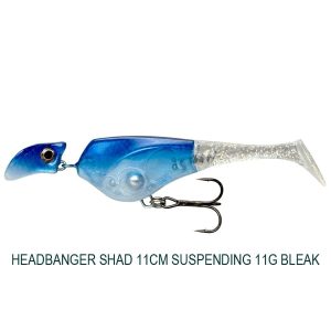 Headbanger Shad 11cm Suspending 11g