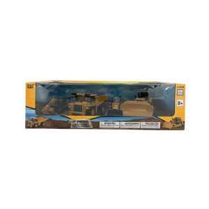 CAT Diecast Metal Construction Vehicle Set / 4 Piece Playset