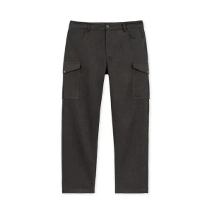men’s adventure cargo flannel pant
