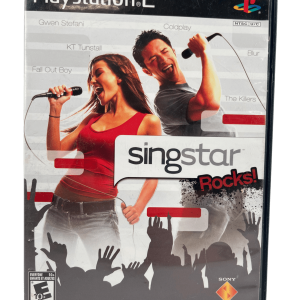 PlayStation 2 / “Sing Star Rocks!” Game / Video Game **USED**