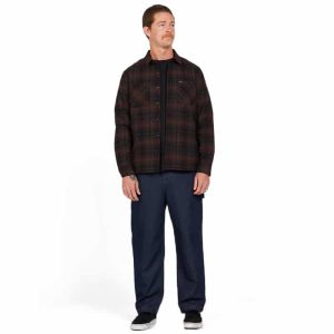 VOLCOM MEN’S OVERSTONED FLANNEL TEE