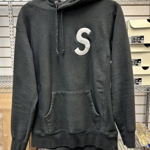 Preowned Supreme S Hoodie Black Size S