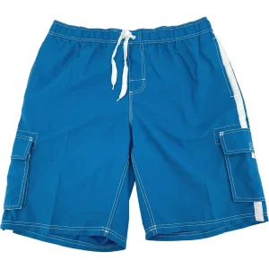 Kanu Surf Men’s Swim Trunks / Blue & White / XLarge