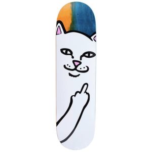 RIPNDIP Lord Nermal Deck 8.25″ x 31.25” Blue/ Orange Stain